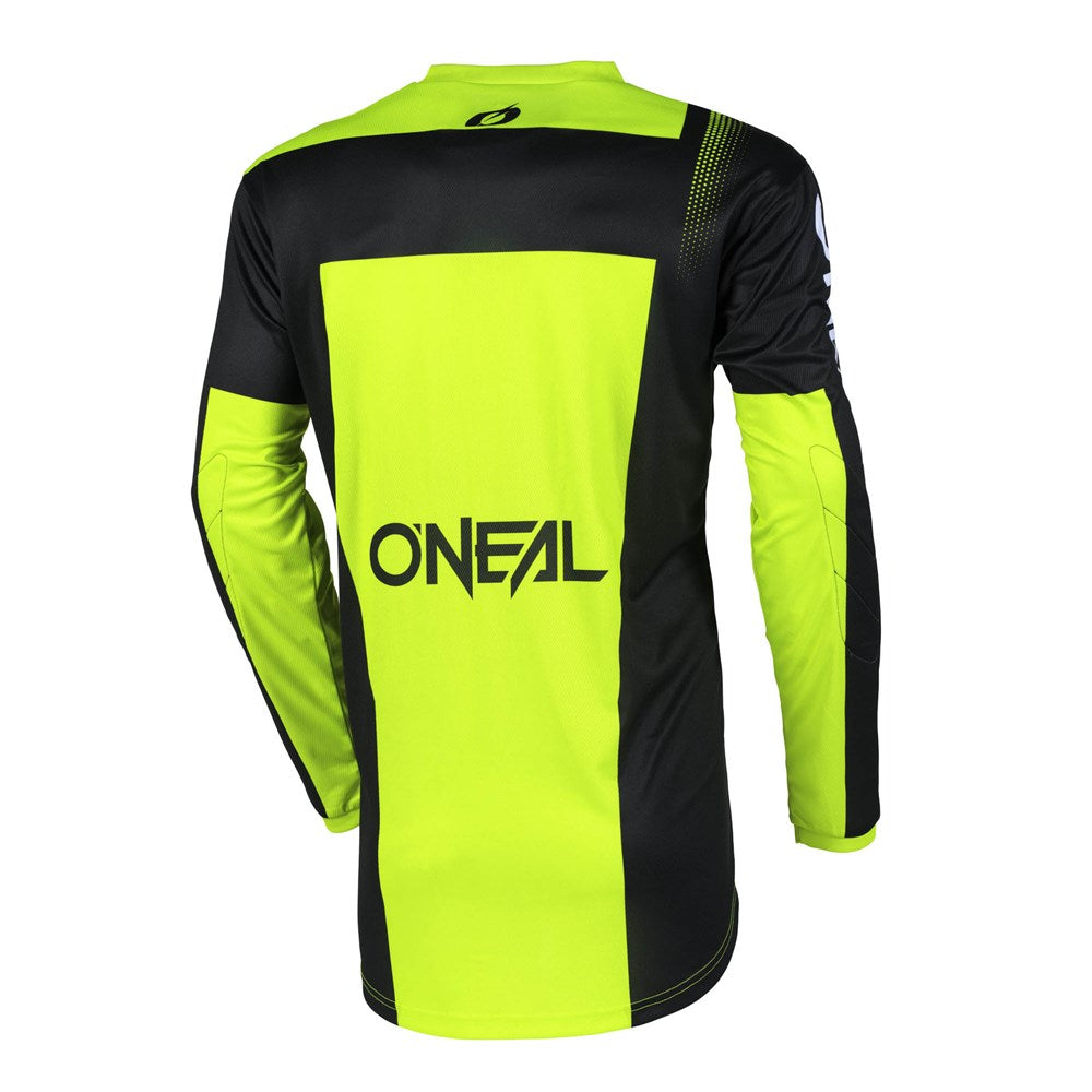 ONEAL ELEMENT JSY RACEWEAR V.25 - BLK/N-YEL (MD)  [ONC01]