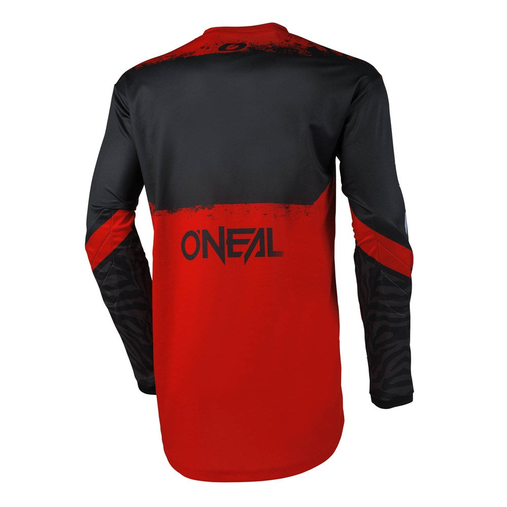 ONEAL ELEMENT JSY SHOCKER V.25 - BLK/RED (LG)  [ONC01]
