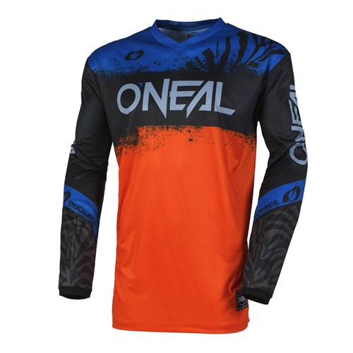 ONEAL ELEMENT JSY SHOCKER V.25 - BLK/ORG (MD)  [ONC01]