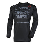 ONEAL ELEMENT JSY STATIC V.25 - BLK/GRY (SM)  [ONC01]