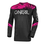 ONEAL ELEMENT LADIES JSY SHOCKER V.25 - BLK/PNK (W16 - 2XL)  [ONC01]
