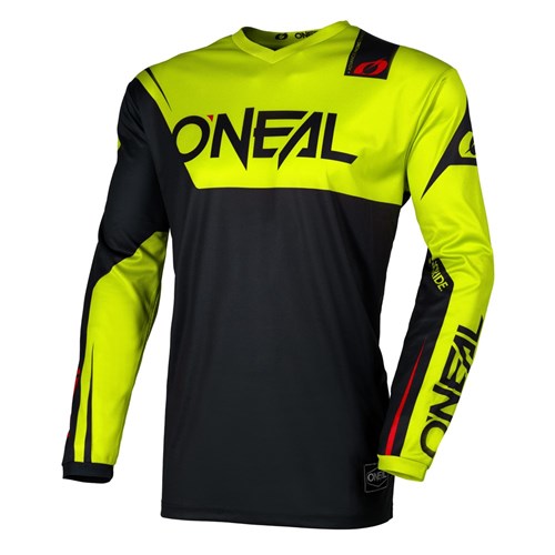 ONEAL 26 ELEMENT JSY RACEWEAR - BLK/N-YEL (SM)