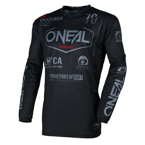 ONEAL 26 ELEMENT JSY BRAND - BLK/GRY (SM)