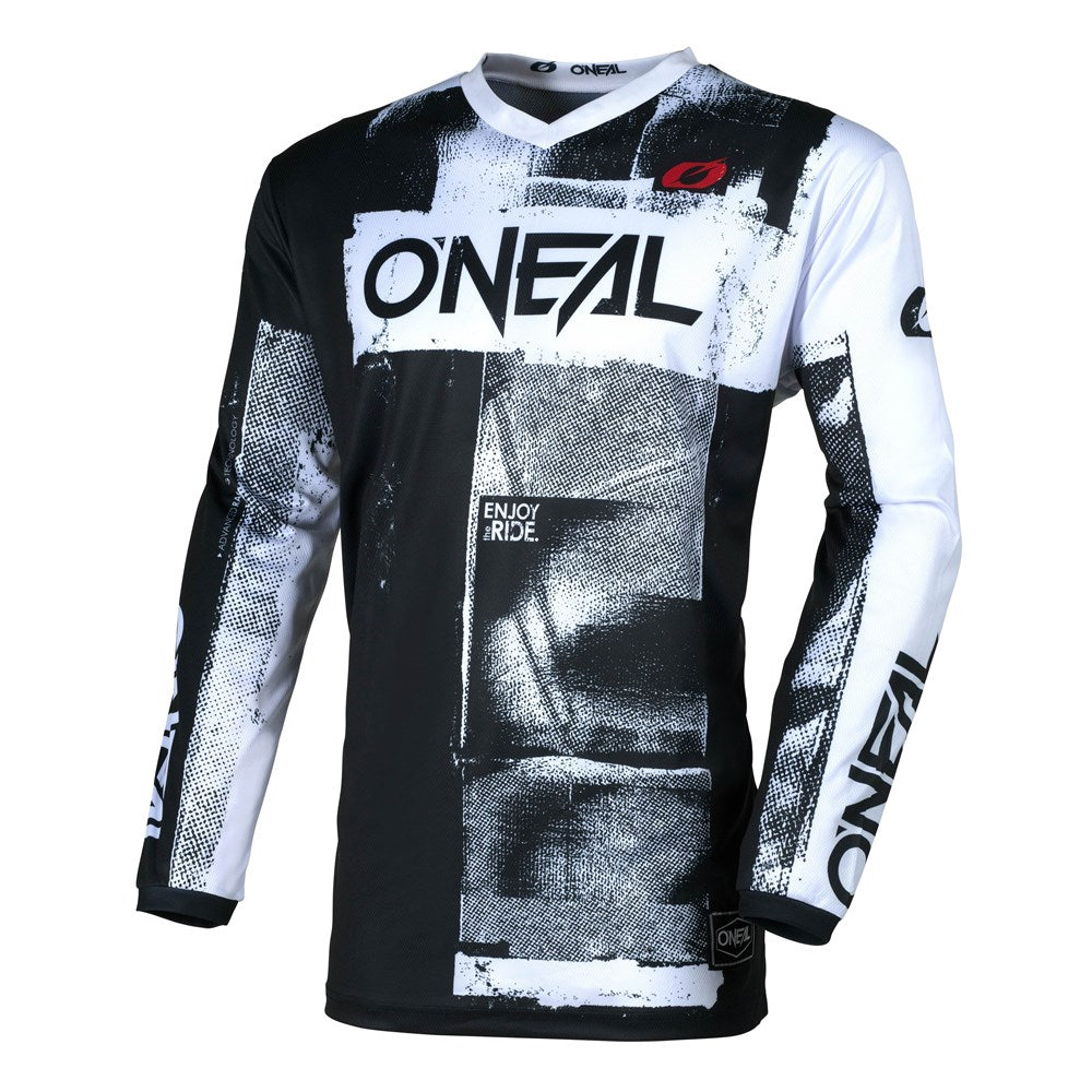 ONEAL 26 ELEMENT JSY ROLLER - BLK/WHT (SM)