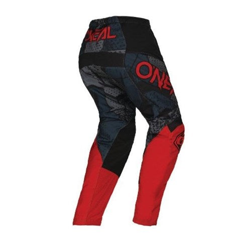 ONEAL ELEMENT YOUTH PANT CAMO V.22 - BLK/RED (18 - 2/3)  [ONC01]