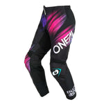 ONEAL ELEMENT PANT VOLTAGE V.24 BLK/PNK YOUTH GIRLS 12/14T (26)  [ONC01]