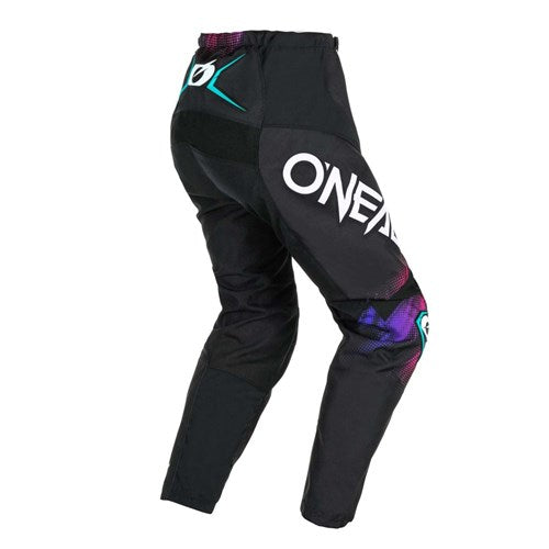 ONEAL ELEMENT PANT VOLTAGE V.24 BLK/PNK YOUTH GIRLS 12/14T (26)  [ONC01]