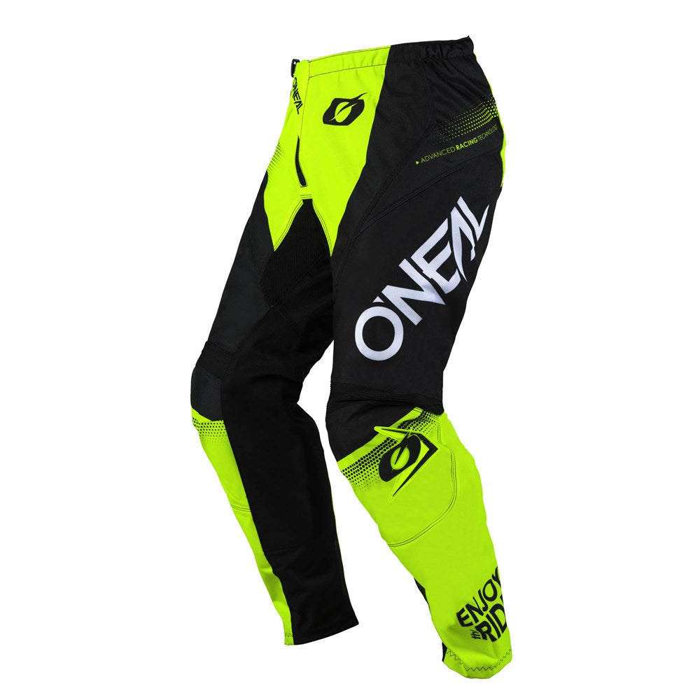 ONEAL ELEMENT PANT RACEWEAR V.25 - BLK/N-YEL (34)  [ONC01] #