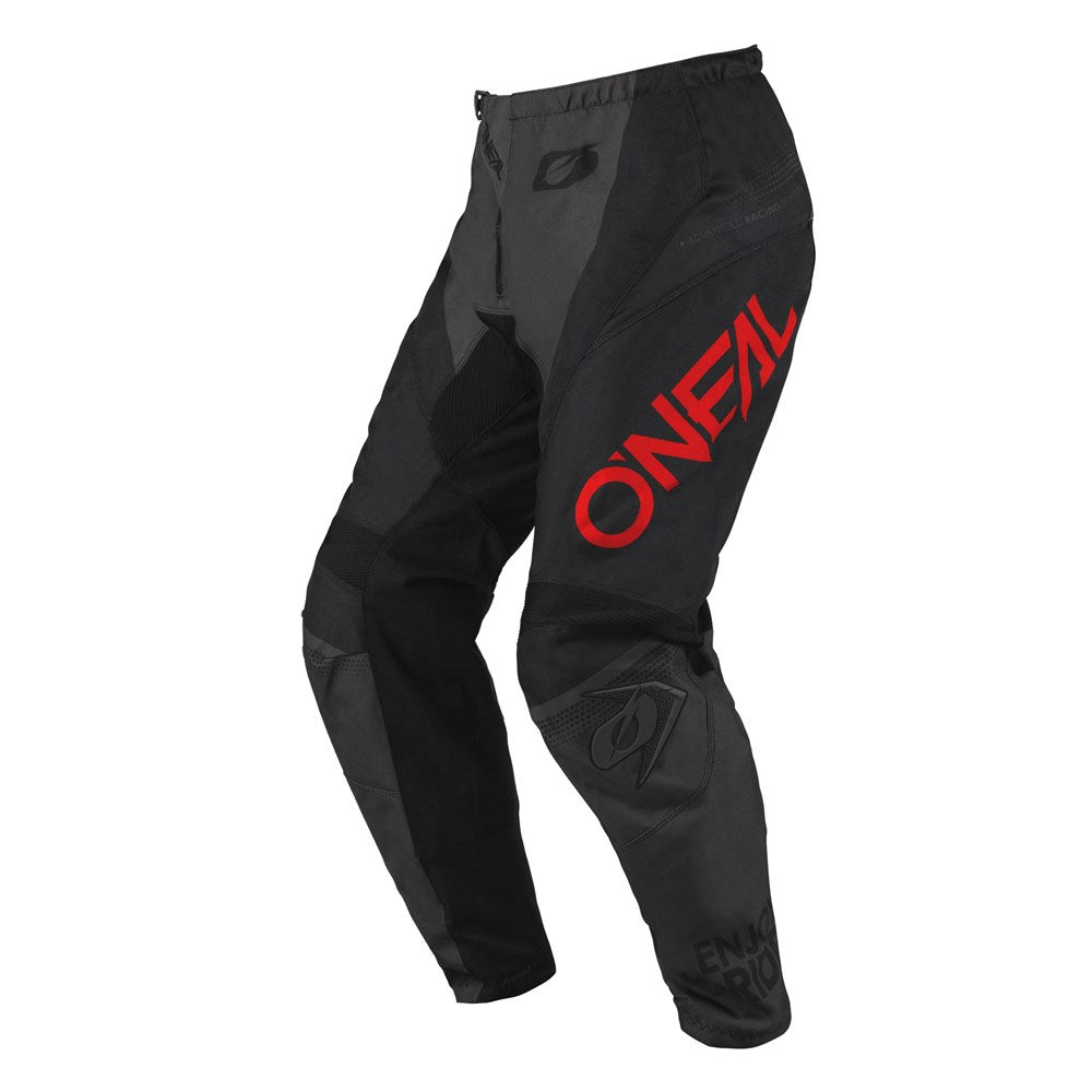 ONEAL ELEMENT PANT RACEWEAR V.25 - BLK/GRY/RED (32)  [ONC01] #
