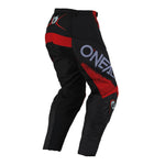 ONEAL ELEMENT PANT SHOCKER V.25 - BLK/RED (32)  [ONC01]