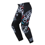 ONEAL ELEMENT PANT ATTACK V.25 - BLK/WHT (32)  [ONC01]