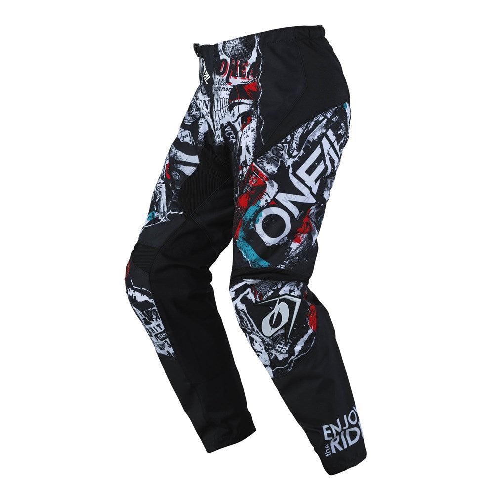 ONEAL ELEMENT PANT ATTACK V.25 - BLK/WHT (36)  [ONC01] #