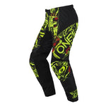 ONEAL ELEMENT YOUTH PANT ATTACK V.25 - BLK/N-YEL (20)  [ONC01]