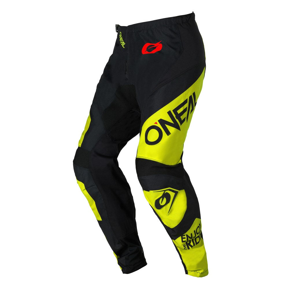 ONEAL 26 ELEMENT PANT RACEWEAR - BLK/N-YEL (38)