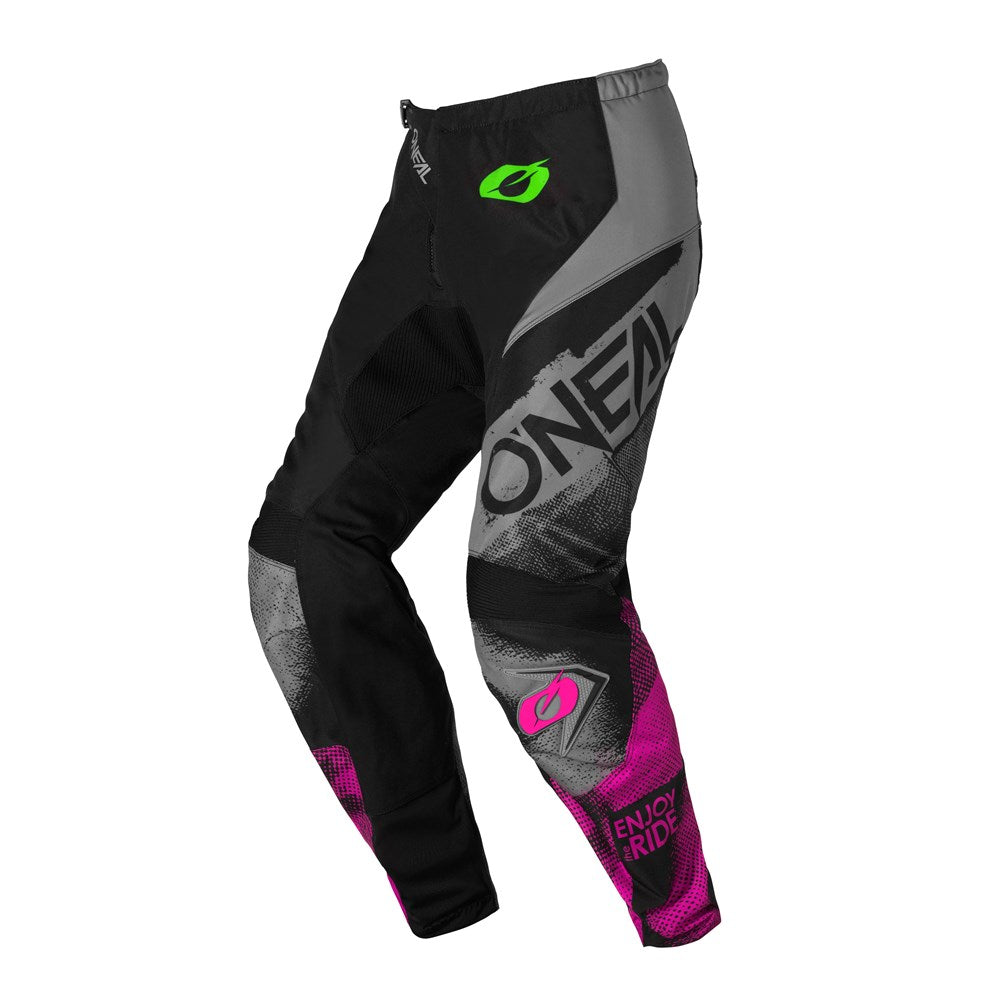 ONEAL 26 ELEMENT GIRLS PANT ROLLER - BLK/PNK 4/5T (20)