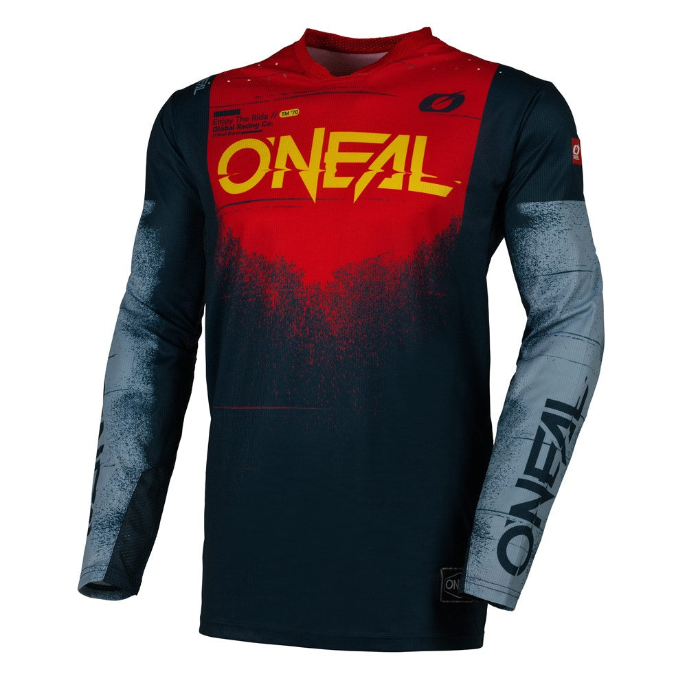 ONEAL 26 HARDWEAR JSY SWIPE - NAVY/RED (SM)