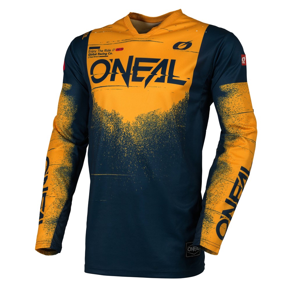 ONEAL 26 HARDWEAR JSY SWIPE - NAVY/RANGERINE (XL)