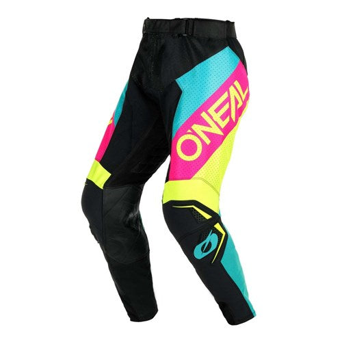 ONEAL HARDWEAR AIR PANT SLAM V.24 BLK/N-YEL/PNK (28)  [ONC01]
