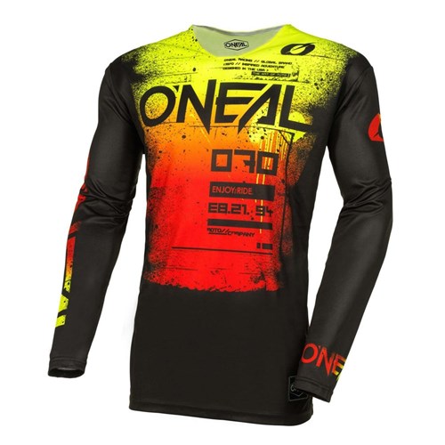 ONEAL 26 MAYHEM JSY SCARZ BLK/RED YOUTH (XL)