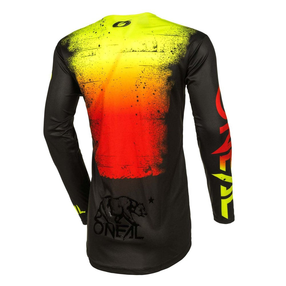 ONEAL 26 MAYHEM JSY SCARZ BLK/RED YOUTH (XL)