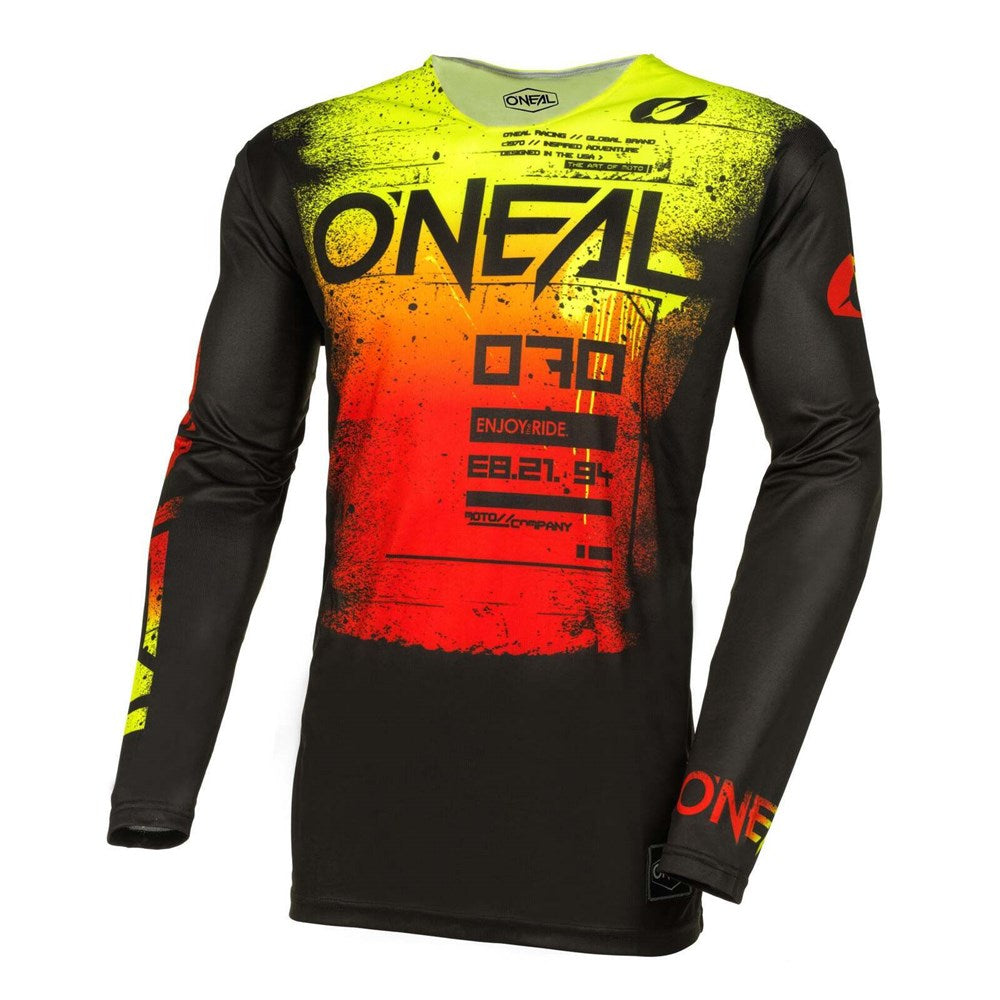 ONEAL MAYHEM JSY SCARZ V.24 BLK/RED (LG)  [ONC01] #
