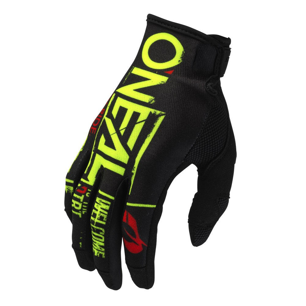ONEAL MAYHEM GLV ATTACK V.23 - BLK/N-YEL (10-LG)  [ONC01] #