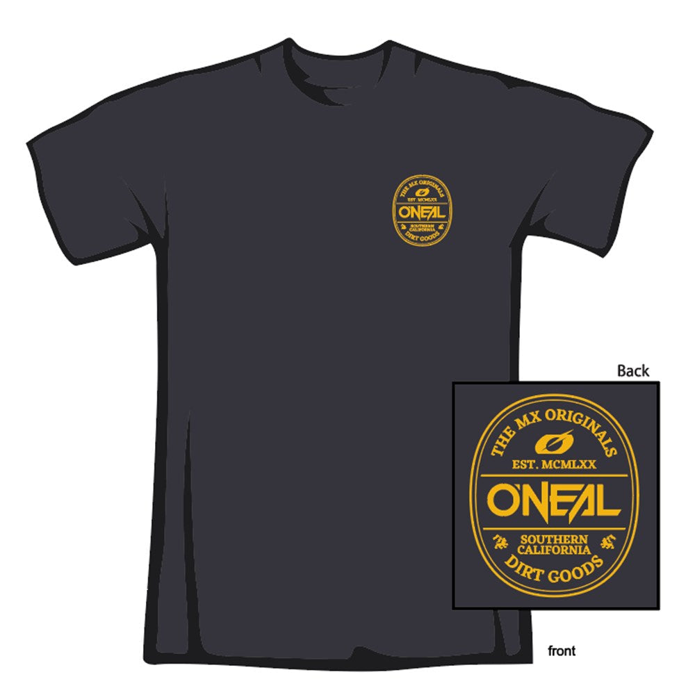 ONEAL PROMO T-SHIRT -Not for Retail Sale- CHEERS - CHARCOAL (SM) #