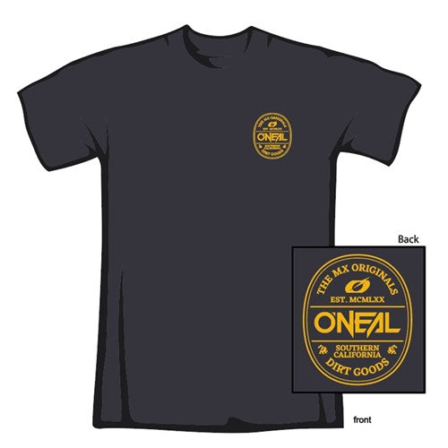 ONEAL PROMO T-SHIRT -Not for Retail Sale- CHEERS - CHARCOAL (3XL)