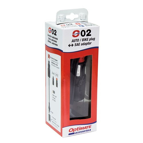 OPTIMATE ADAPTER SAE TO BIKE / CAR PLUG