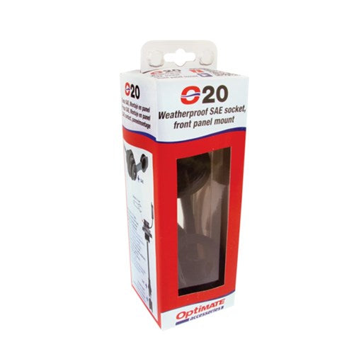 OPTIMATE WEATHERPROOF SAE SOCKET FRONT MOUNT