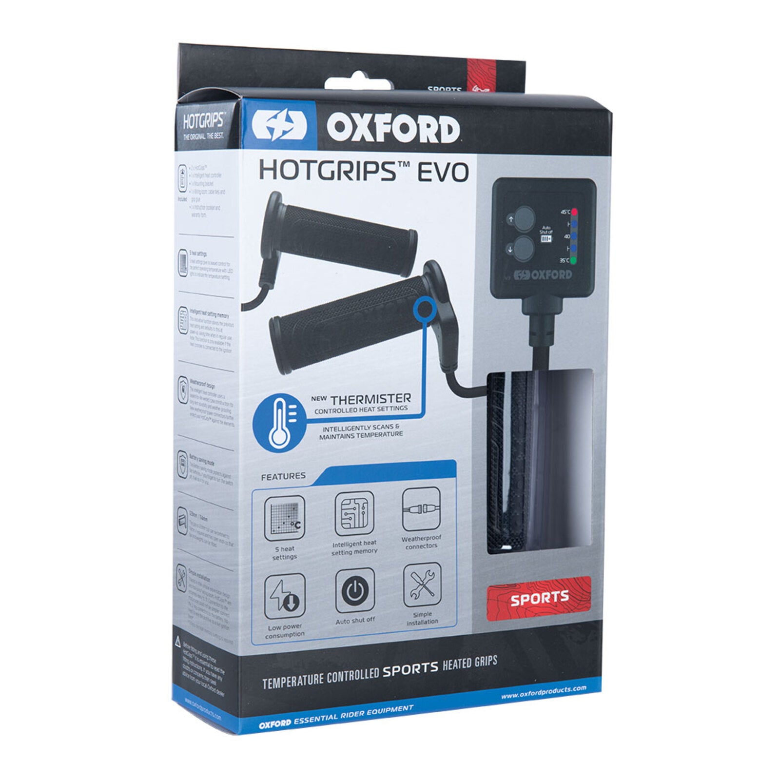 Oxford EVO HotGrips?  Sports - V9 Thermister Switch