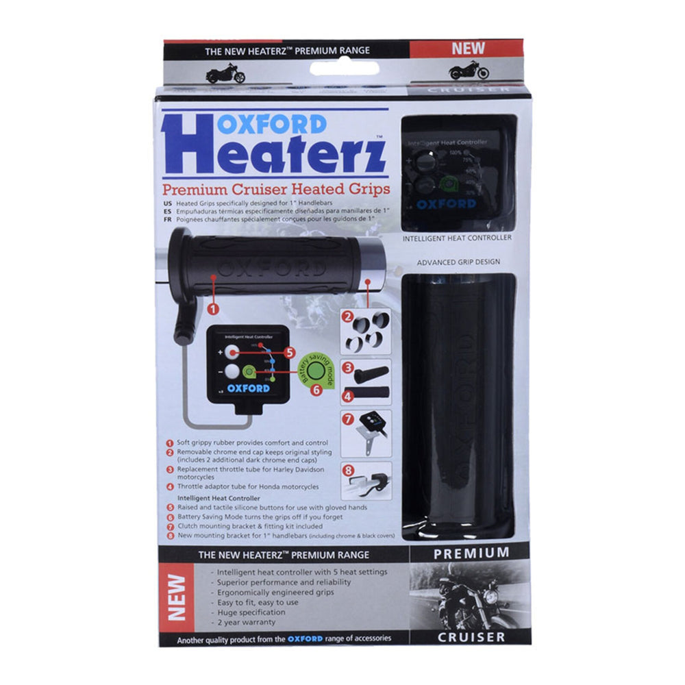 Oxford HotGrips?  Premium Cruiser (1inch Bar) with V8 Switch