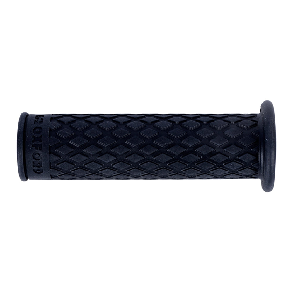 Oxford Retro Hand Grips - Black (For 22mm Bars)