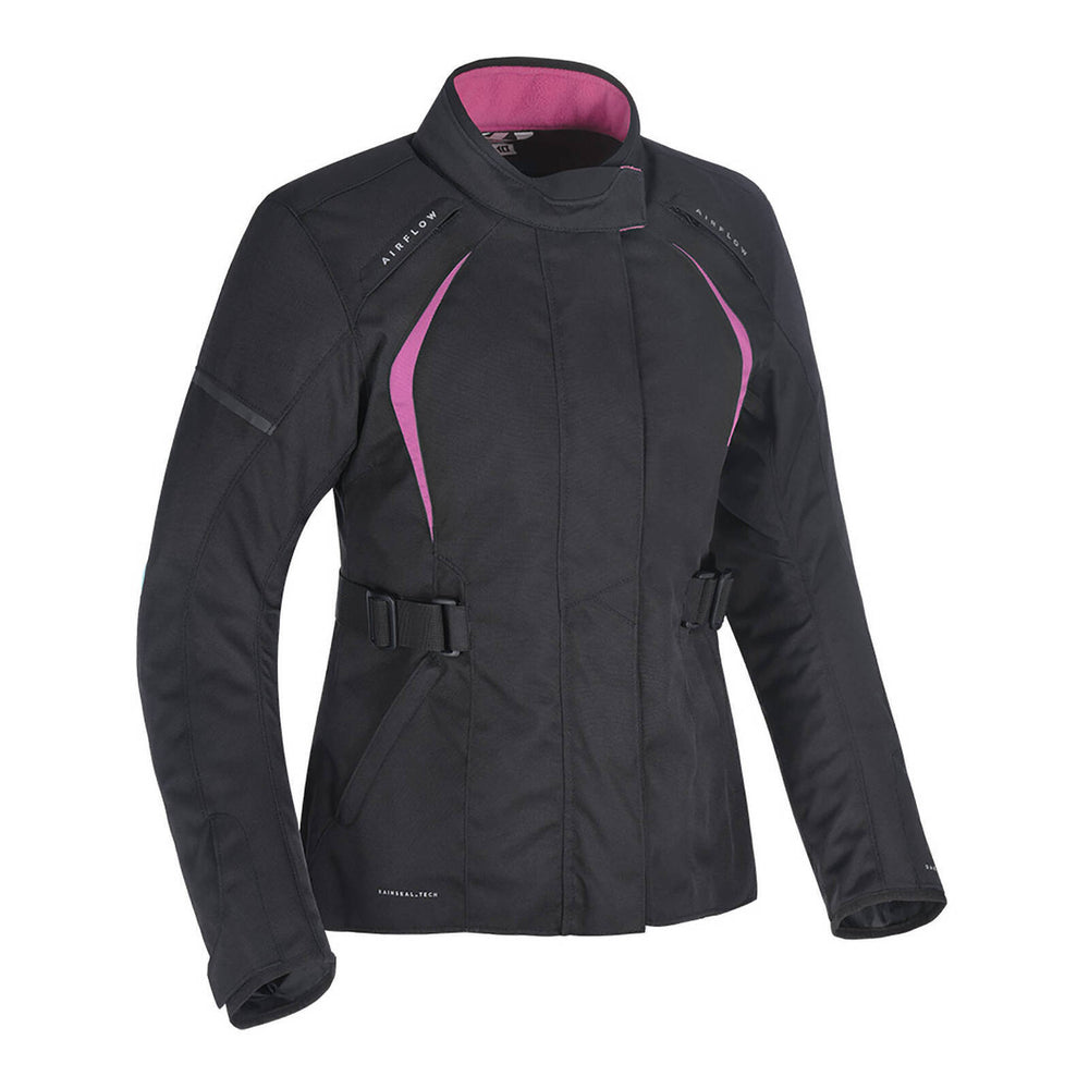 Oxford Ladies Dakota 2.0 Waterproof Jacket - Black / Pink (10)