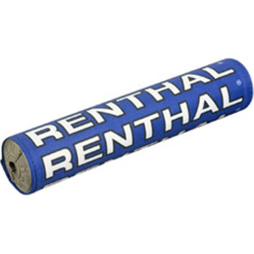 RENTHAL SX BAR PAD VINTAGE 10 INCH 240mm BLU/BLK/WHT - GRY FOAM (P349)