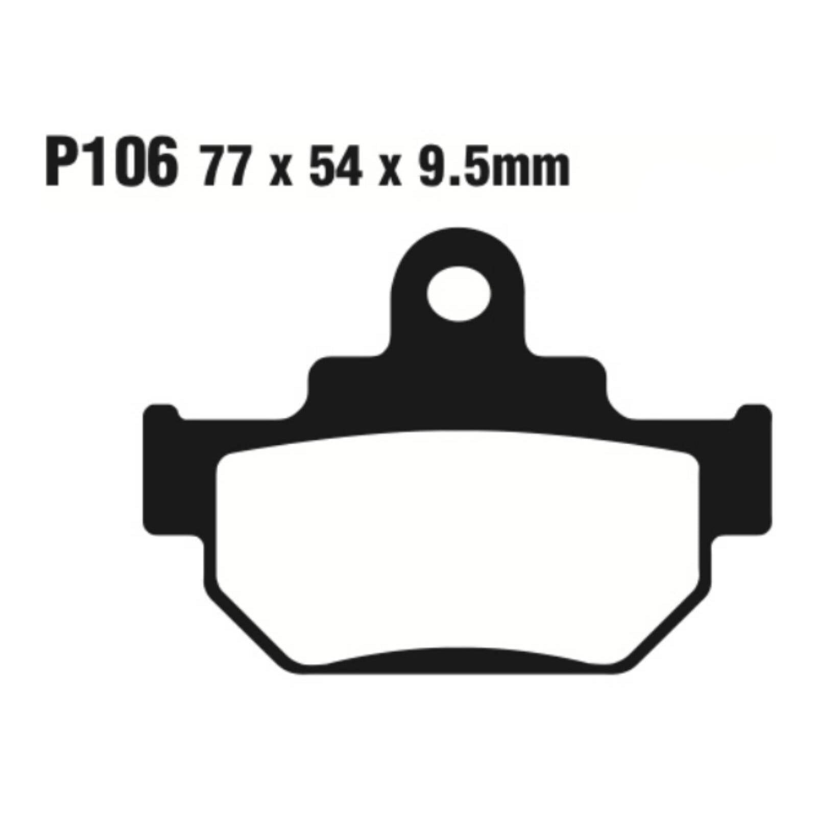 Premier Brake Pads P Organic Standard