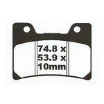 Premier Brake Pads P Organic Standard