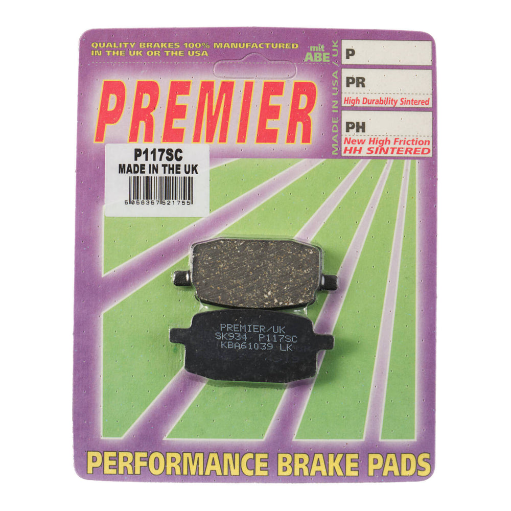 Premier Brake Pads P Sc Organic Scooter