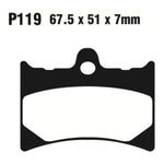 Premier Brake Pads P Organic Standard