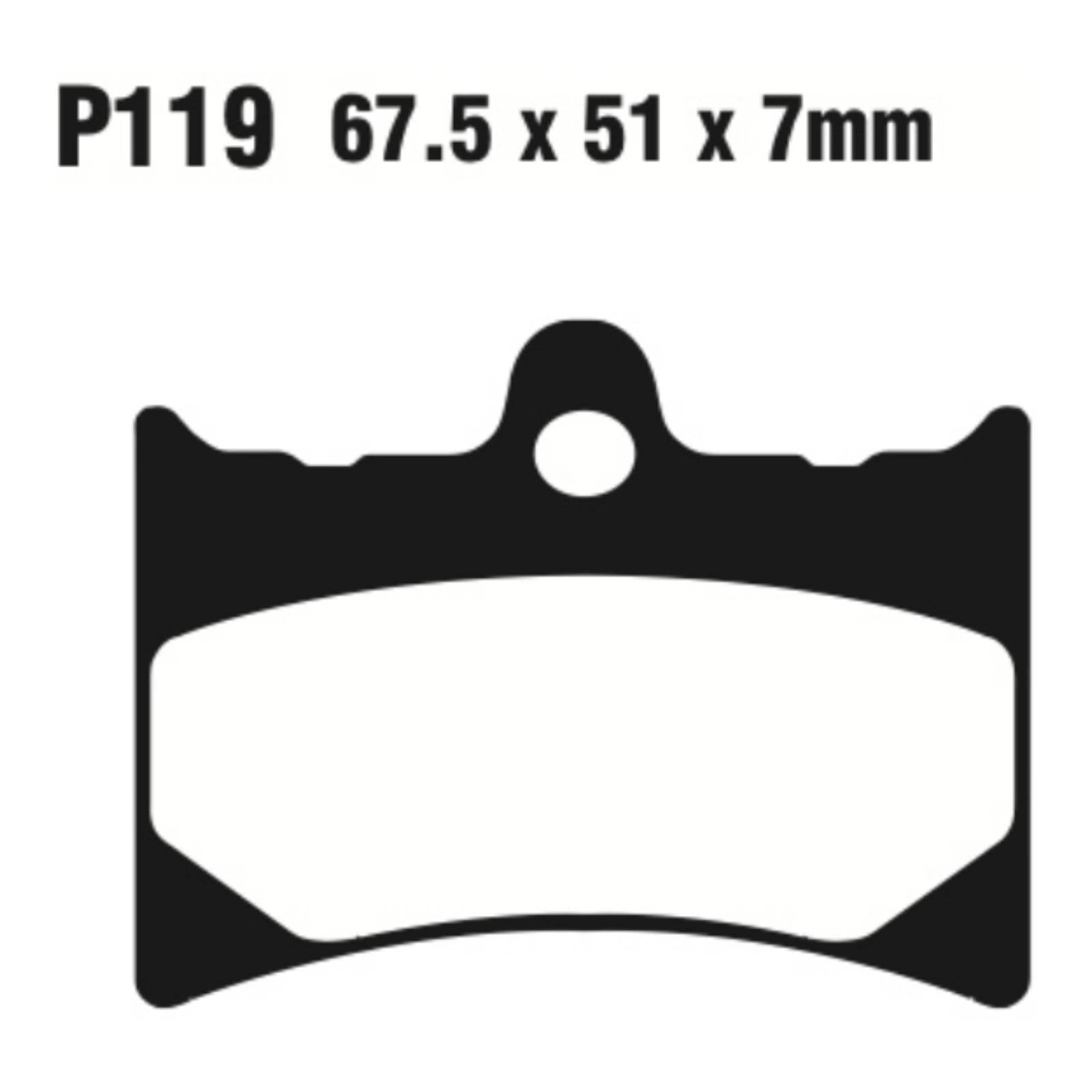 Premier Brake Pads P Organic Standard