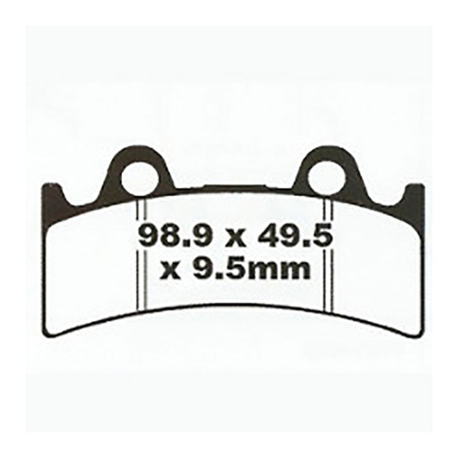 Premier Brake Pads P Organic Standard