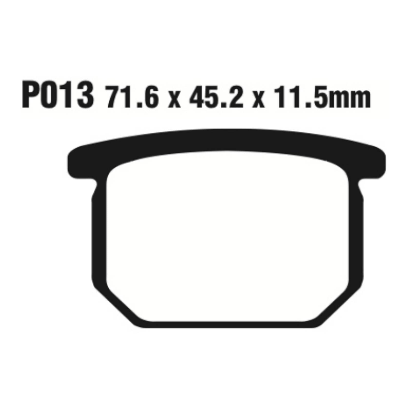 Premier Brake Pads P Organic Standard