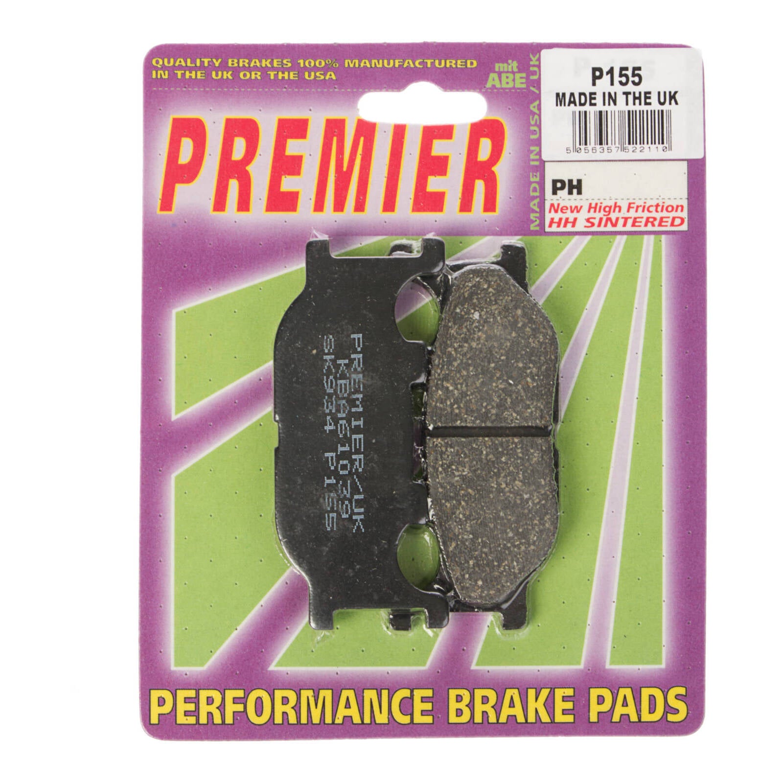 Premier Brake Pads P Organic Standard