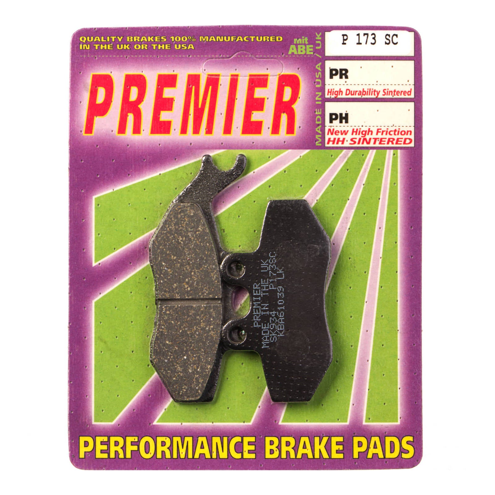 Premier Brake Pads P Sc Organic Scooter