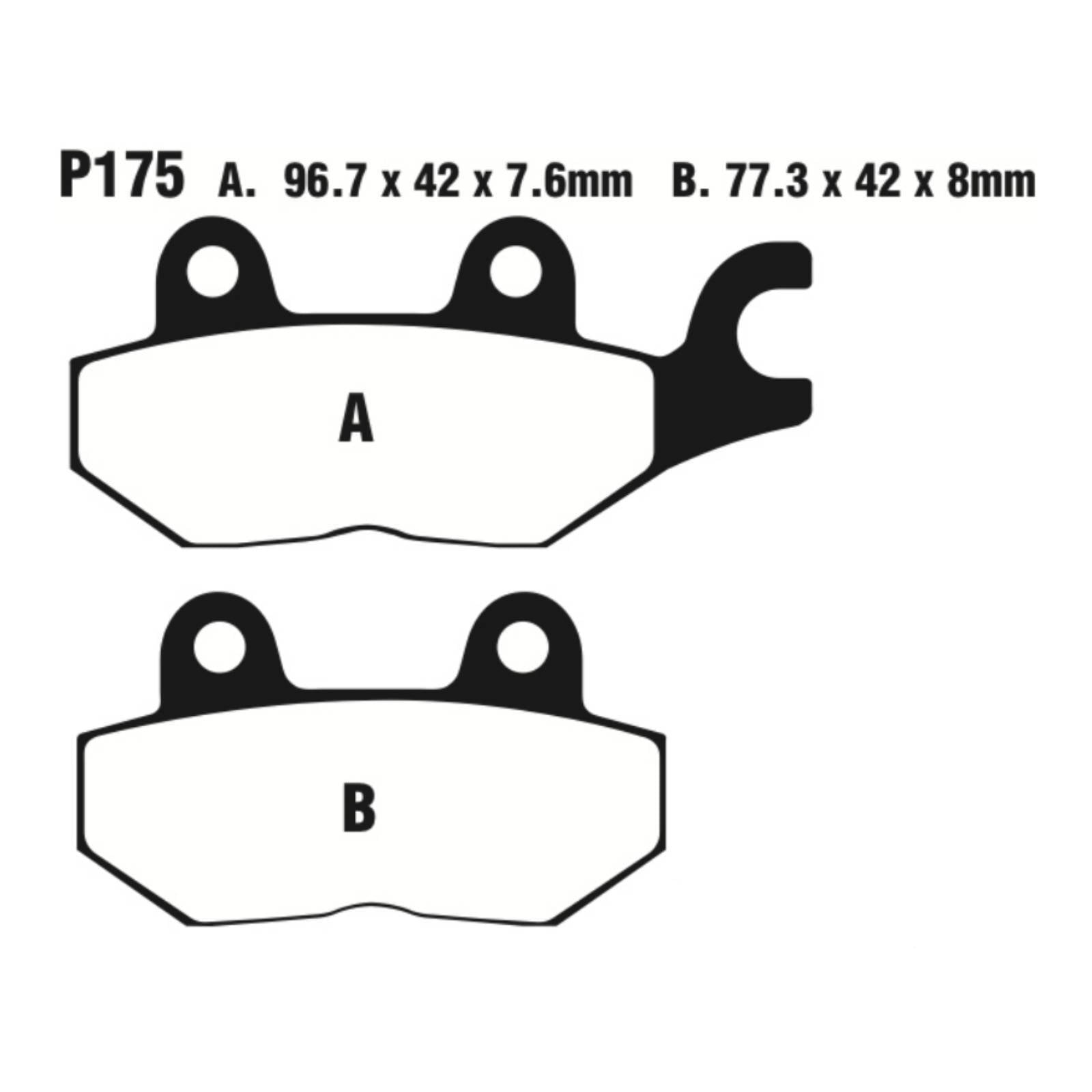 Premier Brake Pads P Organic Standard