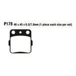 Premier Brake Pads P Organic Standard