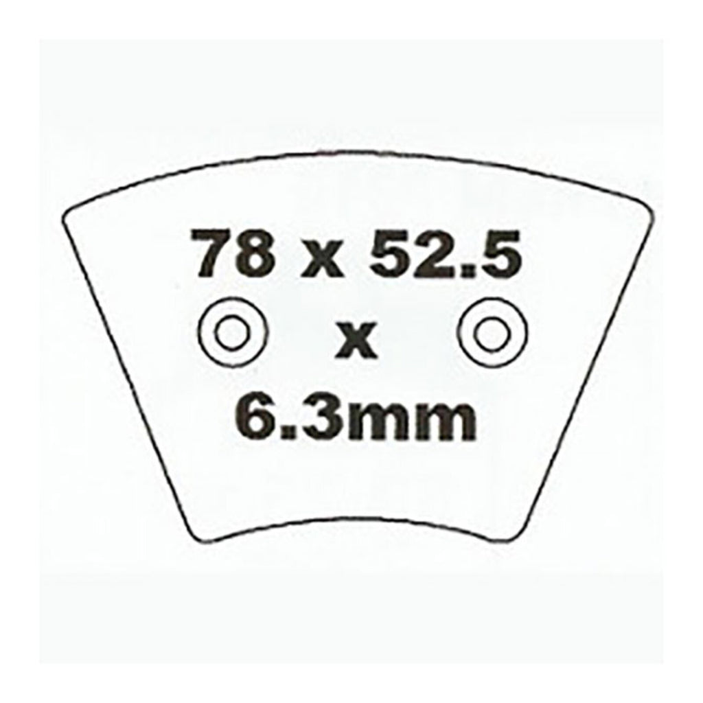 Premier Brake Pads P Organic Standard