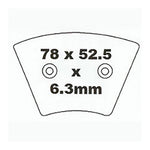 Premier Brake Pads P Organic Standard
