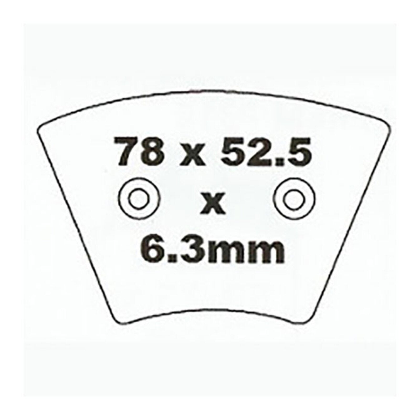 Premier Brake Pads P Organic Standard