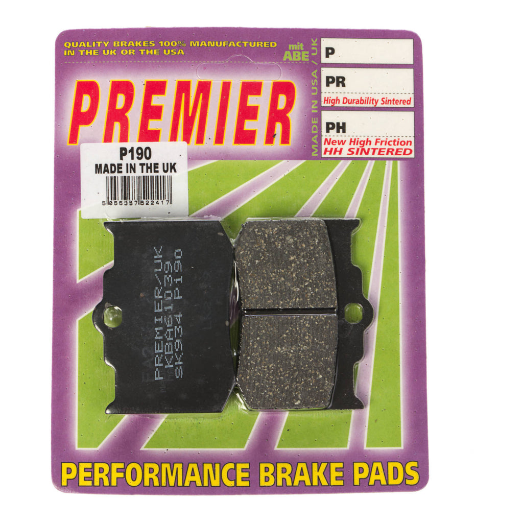 Premier Brake Pads P Organic Standard